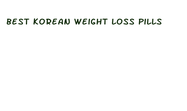 best korean weight loss pills