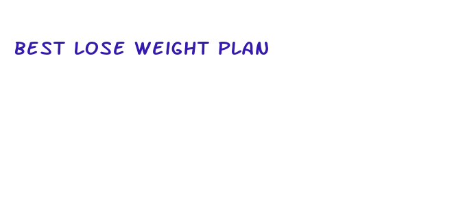 best lose weight plan