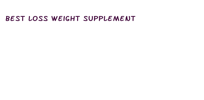 best loss weight supplement