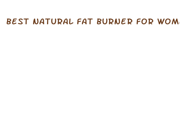 best natural fat burner for women