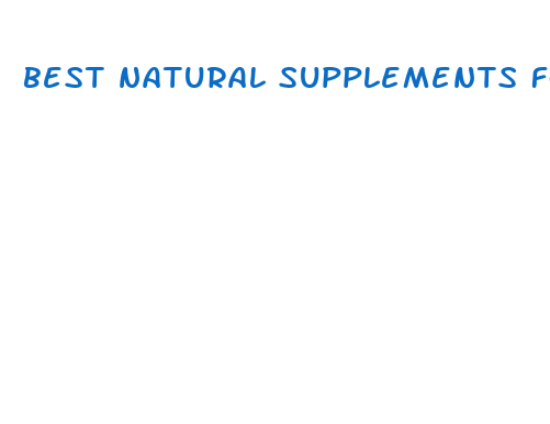 best natural supplements for women s weight loss