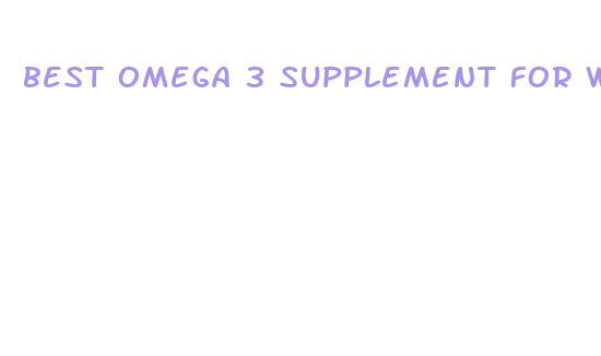 best omega 3 supplement for weight loss study