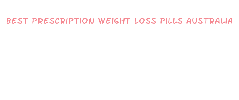 best prescription weight loss pills australia