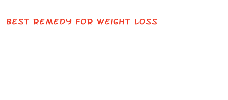 best remedy for weight loss