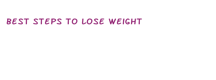 best steps to lose weight