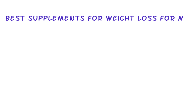 best supplements for weight loss for men 2024