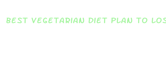 best vegetarian diet plan to lose weight fast