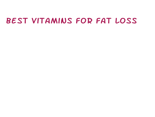 best vitamins for fat loss