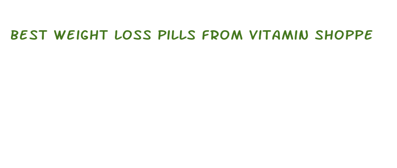 best weight loss pills from vitamin shoppe