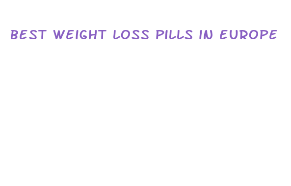 best weight loss pills in europe