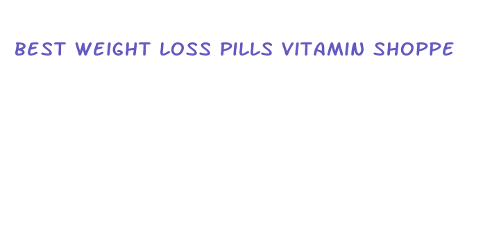 best weight loss pills vitamin shoppe