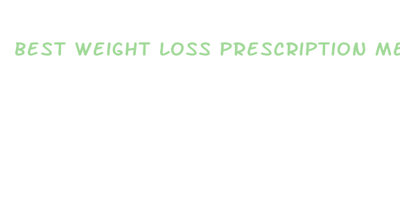 best weight loss prescription medications