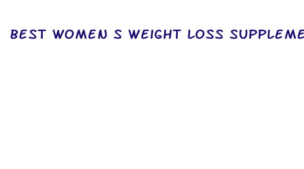 best women s weight loss supplement