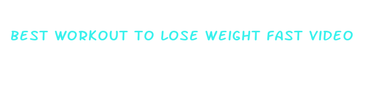 best workout to lose weight fast video