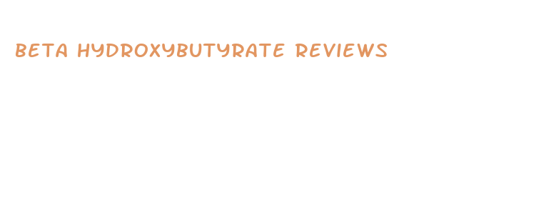 beta hydroxybutyrate reviews