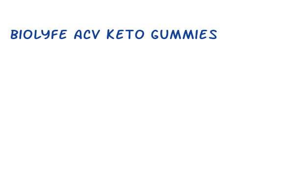 biolyfe acv keto gummies