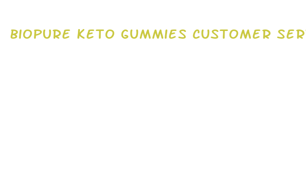 biopure keto gummies customer service number