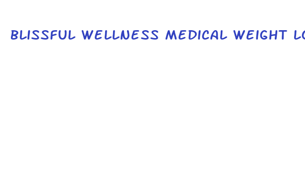 blissful wellness medical weight loss centers jacksonville fl