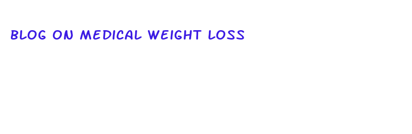 blog on medical weight loss