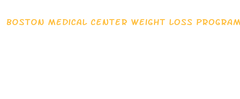 boston medical center weight loss program