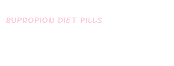 bupropion diet pills