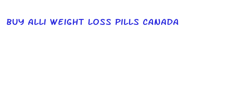 buy alli weight loss pills canada