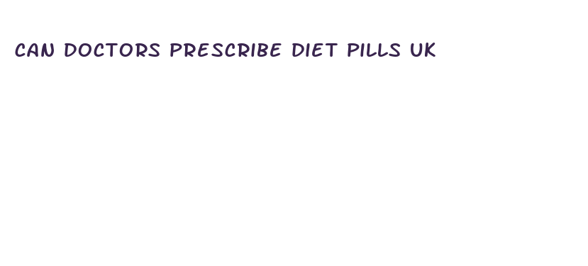 can doctors prescribe diet pills uk