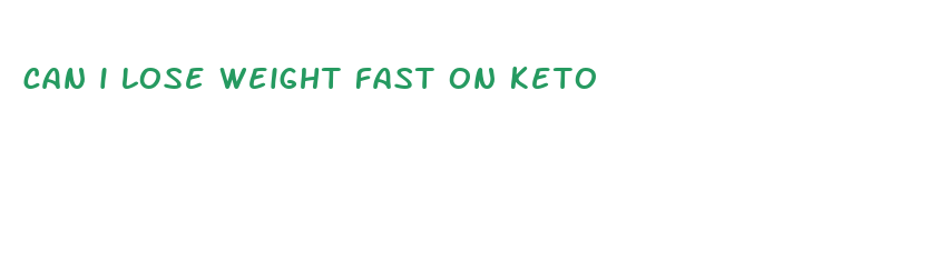 can i lose weight fast on keto