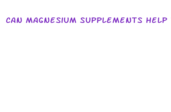 can magnesium supplements help with weight loss