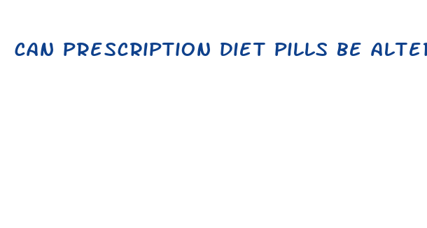 can prescription diet pills be alternated