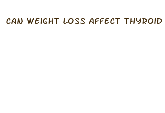 can weight loss affect thyroid medication