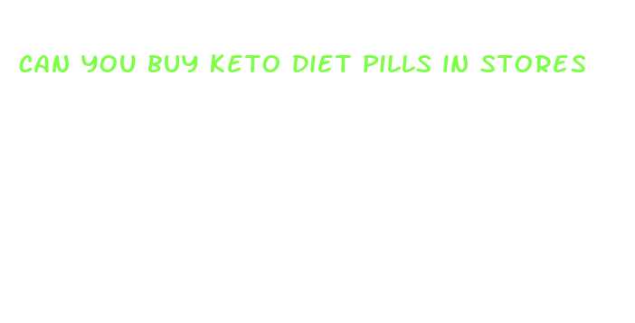 can you buy keto diet pills in stores