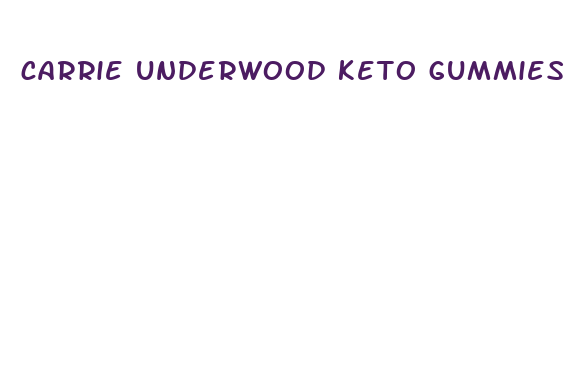 carrie underwood keto gummies