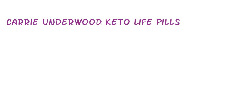 carrie underwood keto life pills