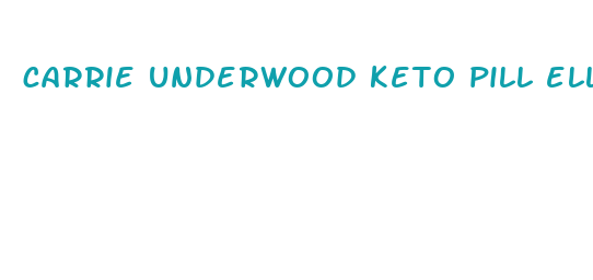 carrie underwood keto pill ellen