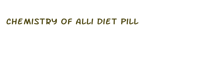 chemistry of alli diet pill