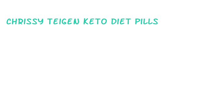 chrissy teigen keto diet pills