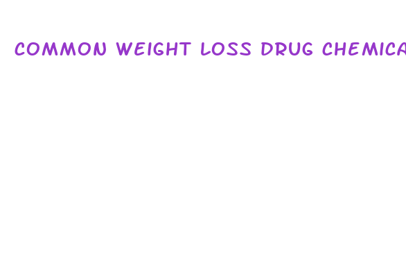 common weight loss drug chemical structures