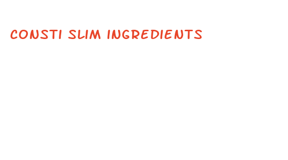 consti slim ingredients