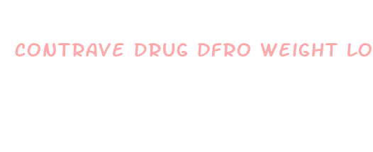 contrave drug dfro weight loss