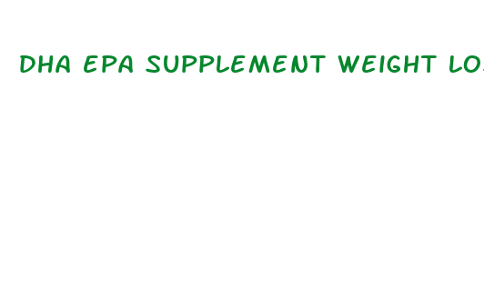 dha epa supplement weight loss