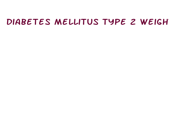 diabetes mellitus type 2 weight loss medication