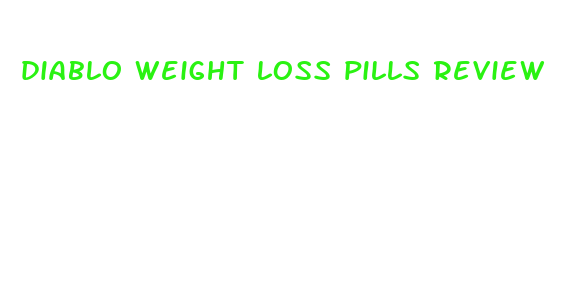 diablo weight loss pills review