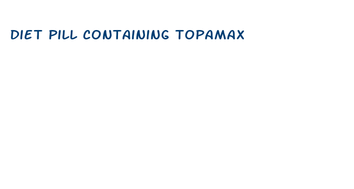 diet pill containing topamax