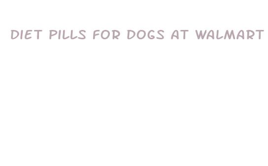 diet pills for dogs at walmart