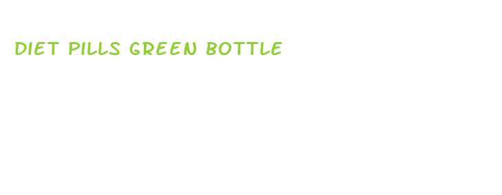 diet pills green bottle