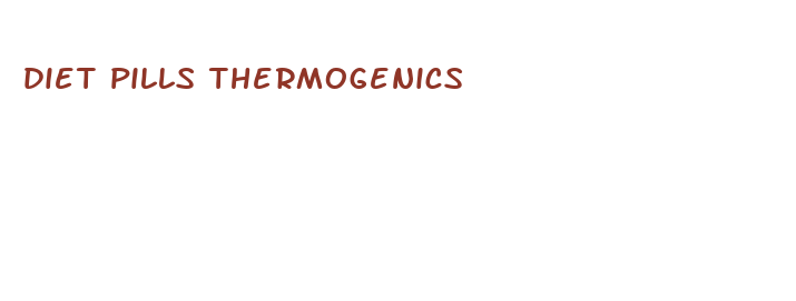 diet pills thermogenics