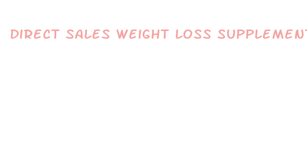 direct sales weight loss supplements