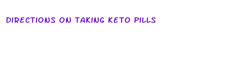 directions on taking keto pills