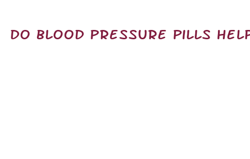 do blood pressure pills help you lose weight